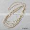 Layered dainty Necklace Gold beaded Necklace