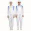 Food industry factories staff uniform/ sweat absorbent& breathable fabric