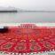 Indian Red Roundie Mandala Tapestry throw Ethnic Bohemian 72" Round Mandala Wall Hanging With pom Pom Lace