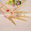 BestDance New Belly Dance Finger Accessories Dancing Peacock Nails Bracelet Indian Golden Finger
