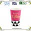 Ningbo PartyKing Foil Gold/Silver/Pink Paper Cups Birthday Party Drinking Decor Tableware Disposable Wedding Supplies