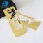 High quality custom brass Stainless steel gold etching metal bookmark easy book clip