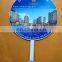 plastic handheld souvenir hand fan