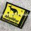new woven label printed clothing label printed hem tags