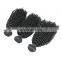 Factory price Peruvian human virgin 9A grade hair weaving in kinky curly cuticle aligned hair