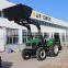 100hp farm tractor with front loader and backhoe