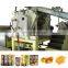 250kg/h gas potato chips puffed food machine