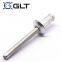 China Supplier 4.8*12mm Countersunk Head Closed End Blind Rivet 316 Stainless Steel Blind Rivet