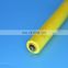 Underwater neutral buoyant cable fiber optic ROV tether with high tension