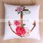 Home Decor custom printed short plush throw pillow covers for sofa