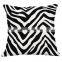 High  quality Custom sublimation printed cotton linen  throw Pillow cover for sofa bedroom