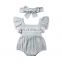 Baby Muslin Ruffle Jumpsuit Toddler Girl Clothes Romper Baby Bodysuit Cotton