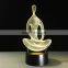 Acrylic 7 Color meditation Yoga 3D LED USB night light bedroom lamp living room lights desk Decoration Table lamp night lamp