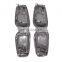 8Pcs Front Rear Black Outside Grey Inside Door Handles for Toyota Corolla 98-02