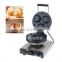 Cost Personalised Standard Iron 220v Best Non Stick Crispy Baking Commercial Electric Belgiam Amazon Ice Cream Waffle Bowl Maker