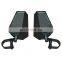 Polaris RZR XP1000 900 Turbos Black Powder coat Aluminum Rear Side View Mirrors Set