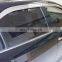 Chrome door visor side window deflector shade sun rain shield silver strips guard for Toyota camry