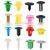 JZ Auto Door trim Clip Factory price plastic clips Fastener kit for auto universal car auto body