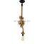 Vintage Hemp Rope Pendant Light E27 Loft Creative Industrial Lamp