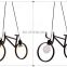 Retro creative Iron bike chandelier American country personality bike style lamps