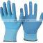 13 Gauge Nylon Industry Crinkle Latex Rubber Palm Hand Protection Coated Safety Gloves