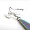 Glow Metal Cast Jig Spoon  40G Shore Casting Jigging Lead Fish Sea Bass Fishing Lure Artificial Bait Tackle