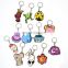 Cartoon Silicon Embossed Rubber, Custom Wholesale Promotional Gift Cute Soft Pvc Key Chain 3d Pvc Soft Rubber Keychain/