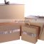 set paper boxes with bags paper box with gold foil with hot stamping corrugated paper boxes