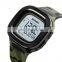 New items Skmei 1580 square digital watches for men plastic strap waterproof 5 ATM stainless steel back cheap sports digital wat