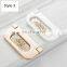 European New Style Wardrobe Door Handle, Stock Zinc Alloy Cabinet Drawer Handle