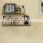 Floating wall shelves set of 2  with metal brackets for bedroomm bathroom living room kitchen and office