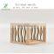 Creative and elegant wood scented candle lampshade retro bamboo hollow candle table  or wall using electronic candles