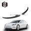 Accessories Decoration Performance Carbon Fiber Spoiler For Tesla Model 3 Rear Spoiler Tail Wing Back
