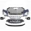 RS4 Car Bodykit with grill for Audi A4 S4  High quality Front bumper for Audi A4 S4 Car bumper for Audi A4 S4  2020 2021 2022