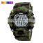 SKMEI 1019 Men Digital Wristwatches Fashion Sport Watch Chronograph Alarm Glass Clock LED Military Man Sports Watches