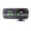Automobile round voltmeter + dual USB single lamp 3.1A two-hole panel combination
