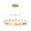 Modern Crystal LED Chandeliers Lamp For Home Living Dining Room Decor Pendant Lights Bedroom Indoor Ceiling Hanging Lamp