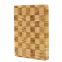 Wholesale Organic Bamboo End Grain Cutting Board with Juice Groove Large Thickness Kitchen Chopping Block Food Butcher Board