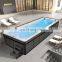 large outdoor freestanding fibreglass balboa swim spa hot tub swimming pools bathtub 6m for family