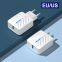 2022 LED Usb Ports EU US Fast Charger Mobile Phone Adapter Wall Charger For IPhone for Ipad for Apple