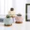 2021 New High Quality Geometric Design Ceramic Succulent Plant Pots Nordic Plant Indoor Pots