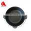 Drum cover cast iron camping pot outdoor saucepans