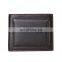 Luxurious Brown Men RFID Blocking Leather Slim Wallet Money Clip Credit Card Holder Coin Pockets