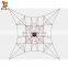 Rope Pyramid Outdoor Playground Spider Web Rope Fitness Playground