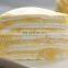 Automatic mille crepe layer cake machine durian cake cream spreading machine