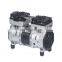 Bison China 220v High Quality Portable Twin Cylinder Piston Type Oilless Silent Compressors Oil Free Head Of Compressor