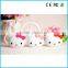 New products cartoon 8000mAh power bank with rohs