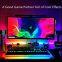 RGB Pickup Rhythm Lights Rechargeable Voice Control LED Music Sync Light Car Pickup Lamp Rhythm Light