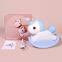 Wholesale Cute Silicone LED Night Light for Kids Bedside Rocking Horse Unicorn Lamp for Nursery Bedroom Stylish Touch Control