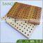 sound absorption perforated wood vaneer acoustic wall ceiling panel